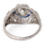 Edwardian GIA 1.19 Carats Round Brilliant Cut Diamond Platinum Ring