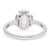 GIA 1.55 Carats Cushion Cut Diamond Platinum Ring