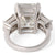 GIA 10.58 Carats Art Deco Emerald Cut Diamond Platinum Ring