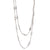 Vintage Marquise Cut Platinum Diamond by the Yard Necklace