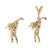 Vintage Jose Hess Diamond 14k Yellow Gold Golfers Pendant Set