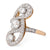 Belle Époque GIA 0.93 Carats Old European Cut Diamond 18k Platinum Dinner Ring