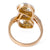 Belle Époque GIA 0.93 Carats Old European Cut Diamond 18k Platinum Dinner Ring