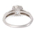 Art Deco GIA 1.49 Carats Old European Cut Diamond Platinum Ring