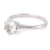 Mid Century GIA 1.06 Carats Old European Cut Diamond 18k White Gold Solitaire Ring