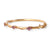Victorian Garnet 14k Yellow Gold Bangle Bracelet