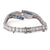 Art Deco Diamond Sapphire Platinum Bracelet
