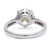 Paul Flato GIA 2.54 Carats Round Brilliant Cut Diamond Platinum Ring