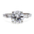Mid Century GIA 2.53 Carats Old European Cut Diamond Platinum Ring
