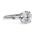 Mid Century GIA 2.53 Carats Old European Cut Diamond Platinum Ring