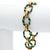 Vintage Enamel 14k Yellow Gold Link Bracelet