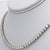 27.50 Carat Total Weight Diamond 18k White Gold Necklace