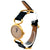 Vintage Piaget Swiss Diamond 18k Yellow Gold Leather Wristwatch