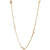 Diamond 14 Karat Yellow Gold Diamond By the Yard Chain Necklace