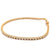 Diamond 14 Karat Yellow Gold Tennis Bracelet
