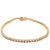Diamond 14 Karat Yellow Gold Tennis Bracelet