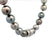 Tahitian Pearl Diamond 14 Karat White Gold Strand Necklace