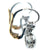 Antique Inspired 2.75 Carats Diamond Platinum 18k Yellow Gold Drop Earrings