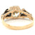 Victorian GIA 1.77 Carats Old European Cut Diamond 18k Rose Gold Silver Ring