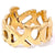 Vintage Tiffany Paloma Picasso Graffiti XO 18 Karat Gold Ring