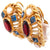 Vintage Garnet Sapphire Pearl 18 Karat Yellow Gold Ear Clips