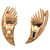 Mid Century Van Cleef & Arpels Garnet 18 Karat Yellow Gold Ear Clip Earrings