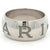 Bvlgari Monologo 18 Karat White Gold Band Ring