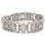 Art Deco Diamond Platinum Link Bracelet