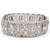 Art Deco French Diamond Platinum Bracelet