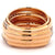 De Grisogono Diamond 18 Karat Rose Gold Allegra Ring