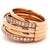 De Grisogono Diamond 18 Karat Rose Gold Allegra Ring