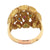 Vintage French Gemstone 18k Yellow Gold Bouquet Dome Ring