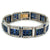 Art Deco French AGL Sapphire Diamond Platinum Bracelet