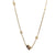 Fancy Color Diamond 14k Yellow Gold Diamonds By the Yard Chain Necklace