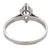 Mid Century French GIA 1.06 Carats Oval Cut Diamond Platinum Ring
