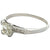 Art Deco GIA 1.01 Carats Asscher Cut Diamond Platinum Ring