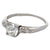 Mid Century GIA 0.66 Carats Old European Cut Diamond Platinum Ring
