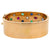 Vintage Gemstone Diamond 14 Karat Yellow Gold Hinged Bracelet