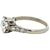 Art Deco GIA 1.55 Carats Old European Cut Diamond Platinum Ring