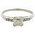 Art Deco GIA 1.01 Carats Asscher Cut Diamond Platinum Ring