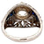 Art Deco GIA 1.72 Carats Old Mine Cut Diamond Sapphire Platinum Filigree Ring