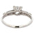 Art Deco GIA 0.81 Carat Old Mine Cut Diamond Platinum Ring
