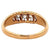 Edwardian English Diamond 18k Yellow Gold Five Stone Ring