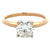 GIA 1.16 Carats Round Brilliant Cut Diamond 14 Karat Yellow Gold Solitaire Ring