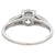 Mid Century GIA 1.13 Carats Round Brilliant Cut Diamond Platinum Ring