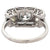 Art Deco GIA 1.11 Carats Old European Cut Diamond Platinum Ring