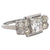 Art Deco GIA 1.11 Carats Old European Cut Diamond Platinum Ring