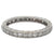 Art Deco Inspired Diamond Platinum Eternity Band
