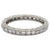 Art Deco Inspired Diamond Platinum Eternity Band