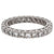 Round Brilliant Cut Diamond Platinum Eternity Band